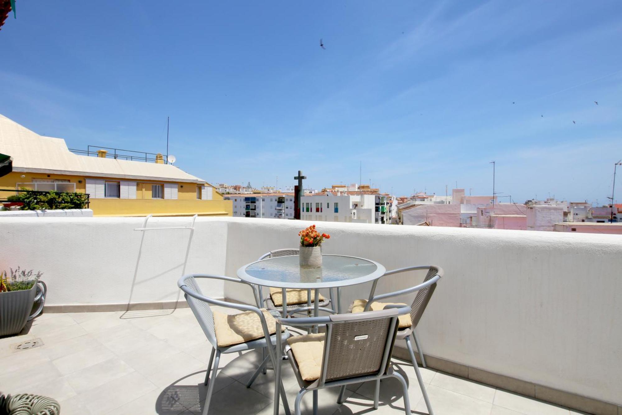 Estepona Centre Penthouse Algasol Bagian luar foto