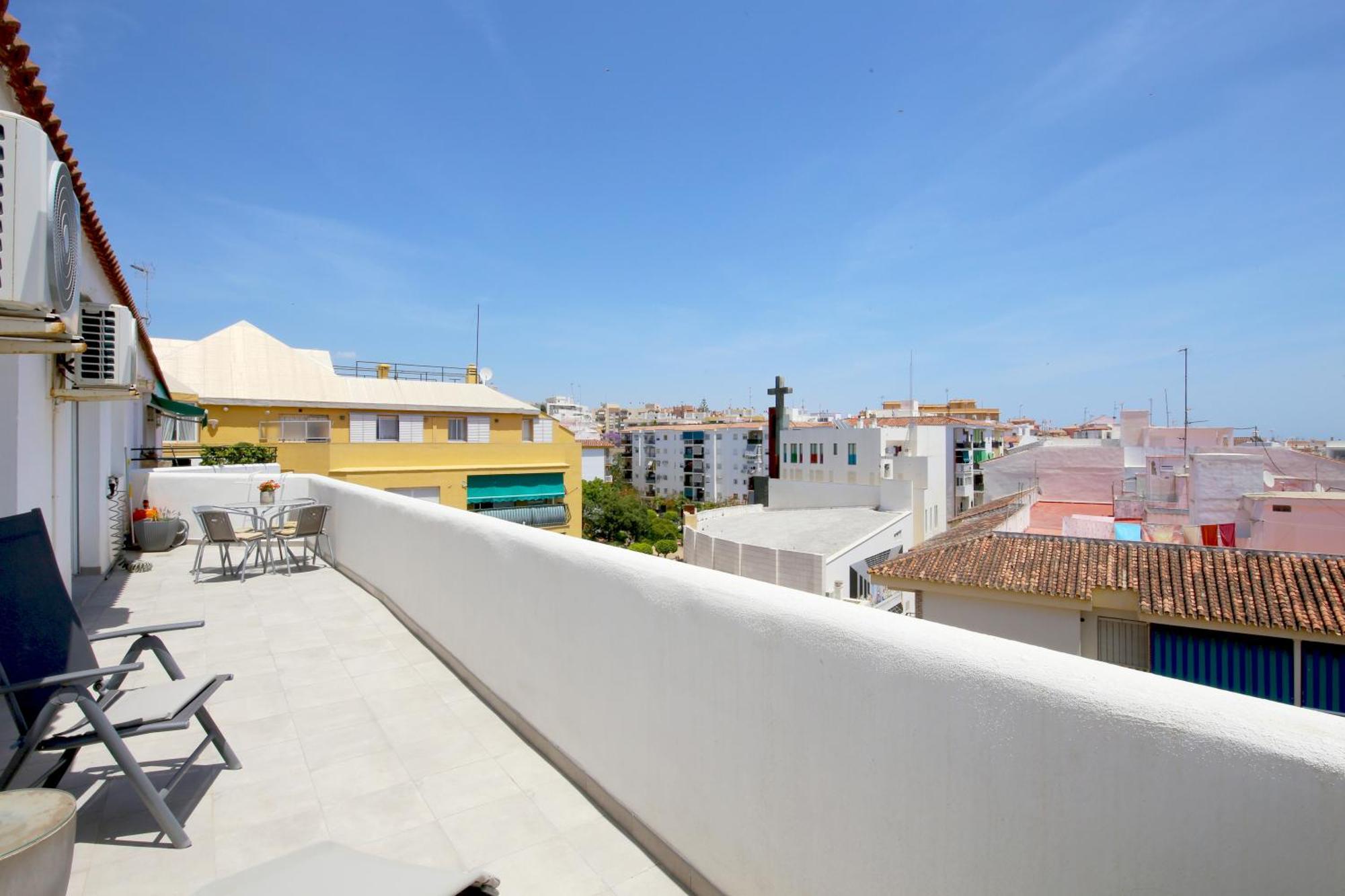 Estepona Centre Penthouse Algasol Bagian luar foto