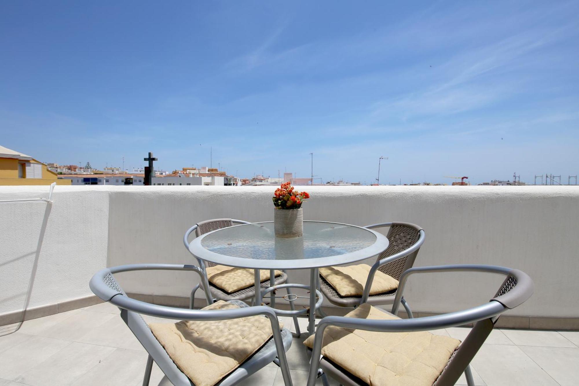Estepona Centre Penthouse Algasol Bagian luar foto