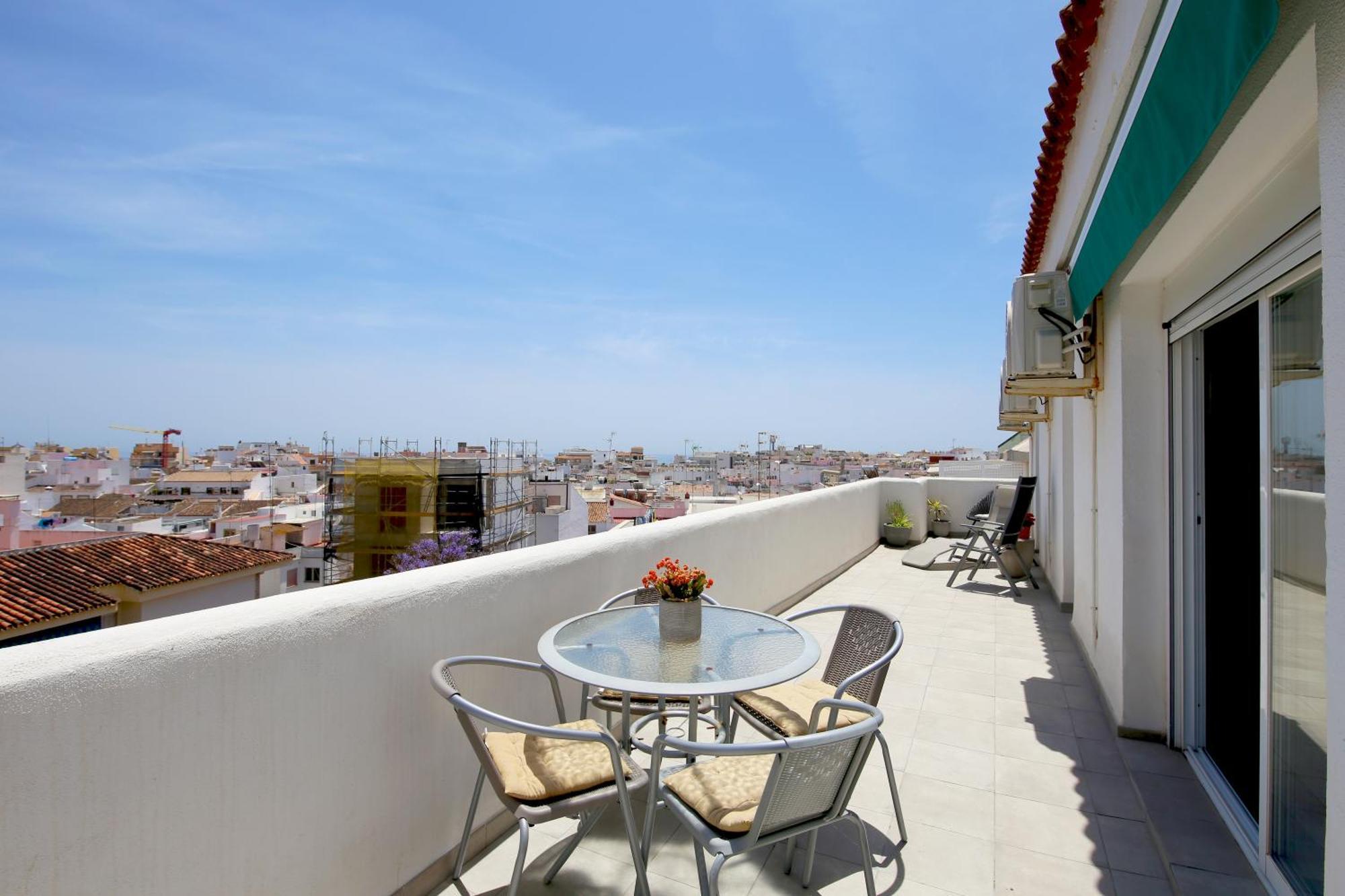 Estepona Centre Penthouse Algasol Bagian luar foto